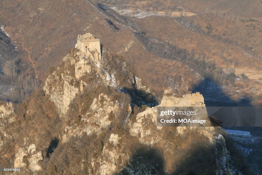 Snow over the Great Wall