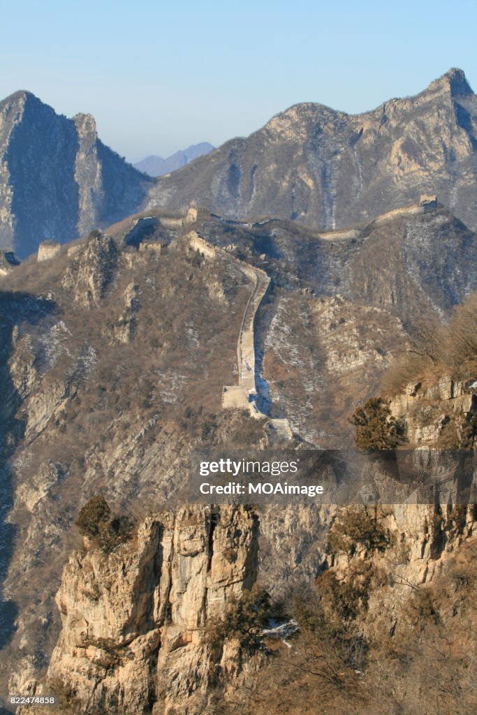 Snow over the Great Wall