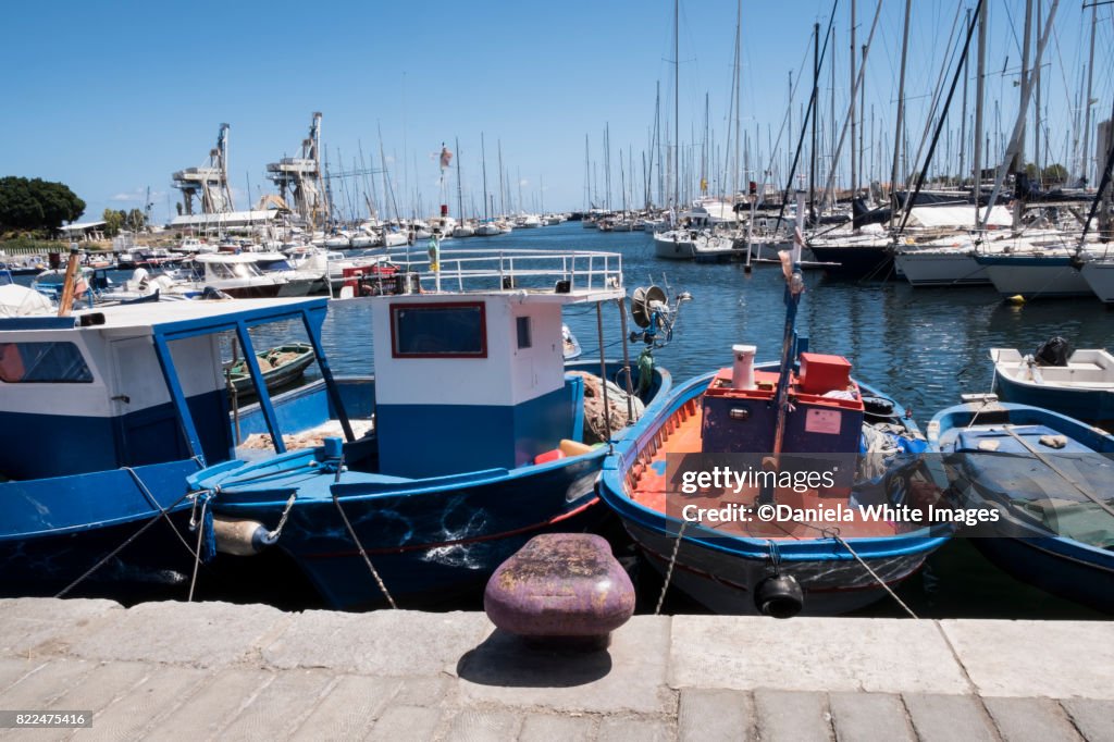 La Cala the port Palermo Sicily Italy Europe