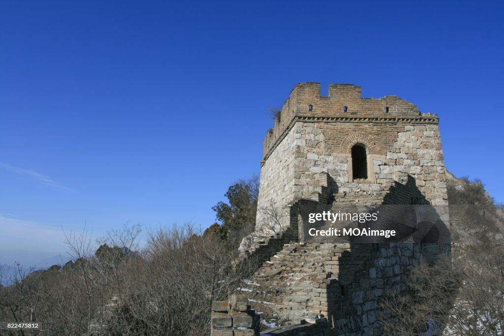 Snow over the Great Wall