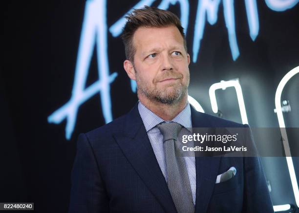 Director David Leitch attends the premiere of "Atomic Blonde" at The Theatre at Ace Hotel on July 24, 2017 in Los Angeles, California.