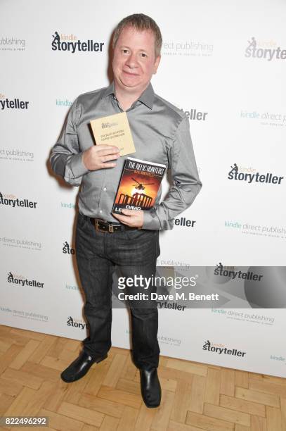 David Leadbeater, winner of the Kindle Storyteller Award 2017, attends the Kindle Storyteller Award ceremony 2017, recognising newly published work...