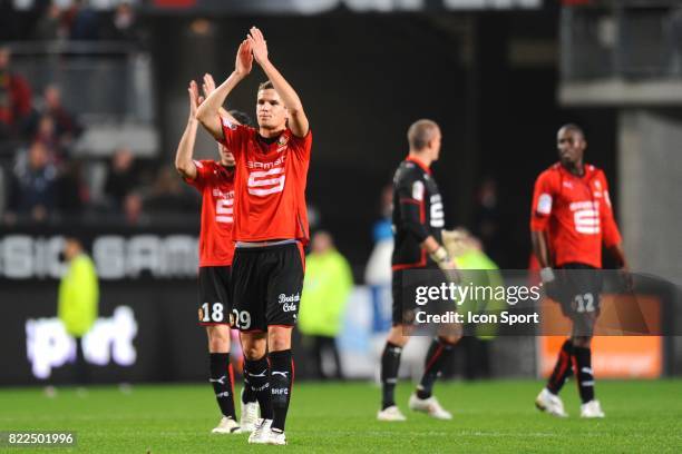 Romain DANZE - - Rennes / Montpellier - 10eme journee de Ligue 1 - Rennes,