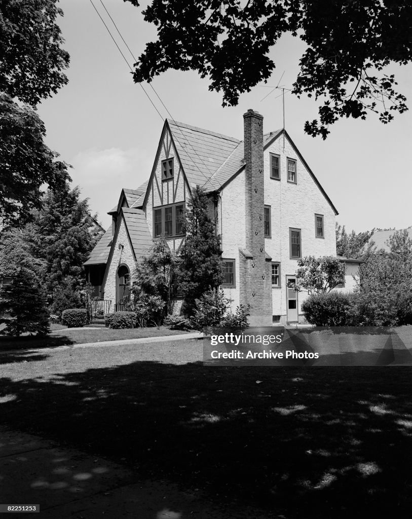 Suburban house exterior