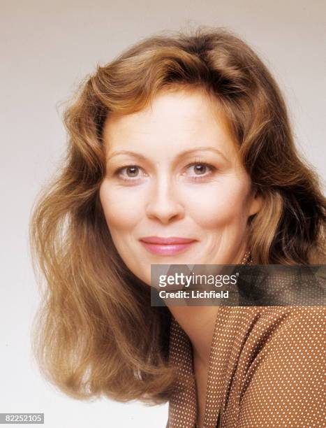 American film actress Faye Dunaway, photographed in New York on 15th November 1976. Also featured in the book 'Lichfield - The Most Beautiful Women'....