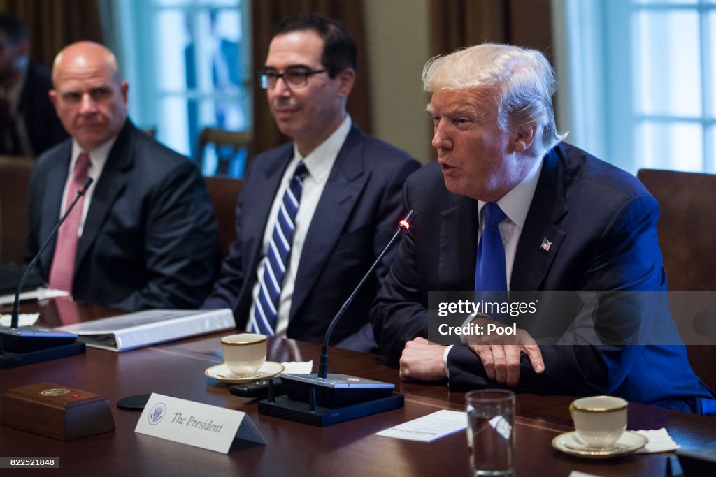 President Trump Hosts Lebanese Prime Minister Saad Hariri At The White House