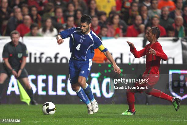 Emir SPAHIC - - Portugal / Bosnie Herzegovine - Barrage Aller pour la Coupe du Monde 2010,