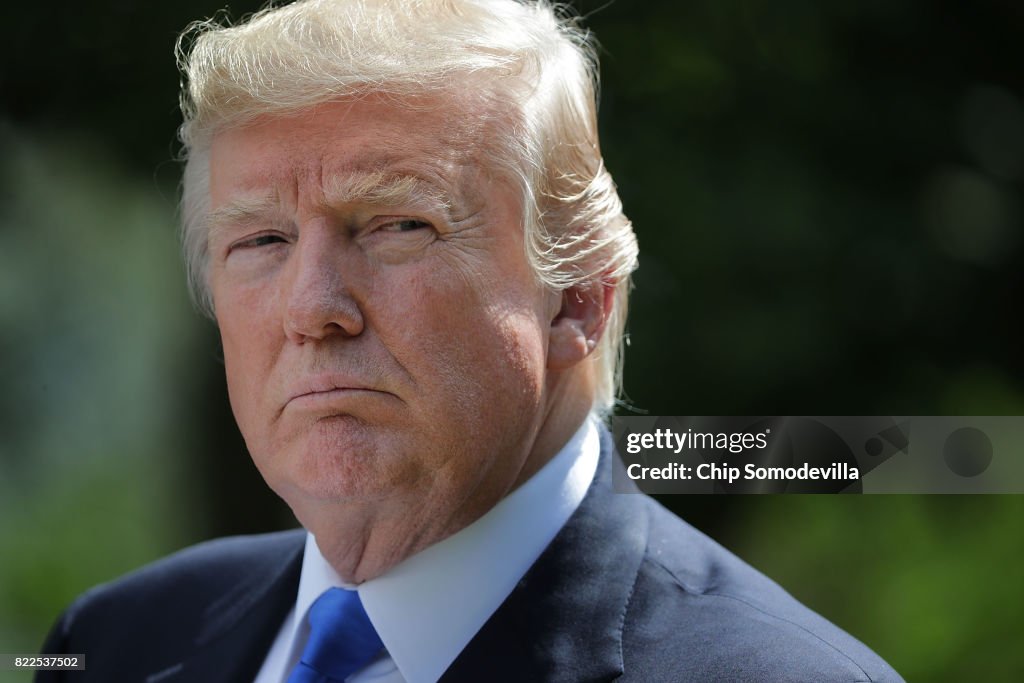 President Trump And Lebanese PM Hariri Deliver Joint Statements At White House