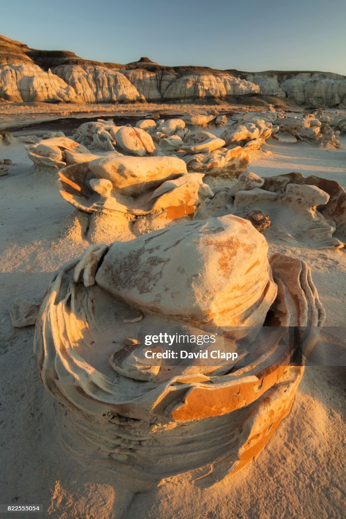 Bisti Badlands,  New Mexico, USA