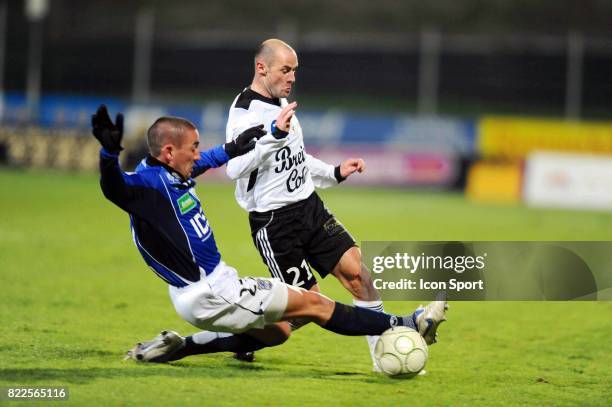 Cedric LIABEUF / Eric CUBILIER - - Vannes / Bastia - 18e journee Ligue 2,