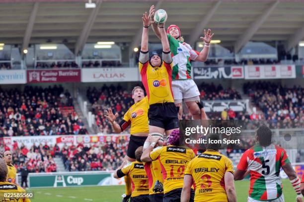 Magnus LUND - - Biarritz / Newport Gwent Dragons - Heineken Cup 2009/2010 -