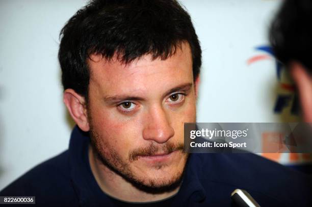 Thomas DOMINGO - - Point presse - Equipe de France rugby - Marcoussis,