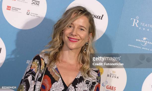 Maria Leon attends the Zucchero's Universal Music Festival concert at The Royal Theater on July 25, 2017 in Madrid, Spain.