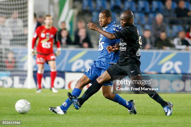 Habib BELLAID - - Strasbourg / Caen - 8eme journee de Ligue 2,