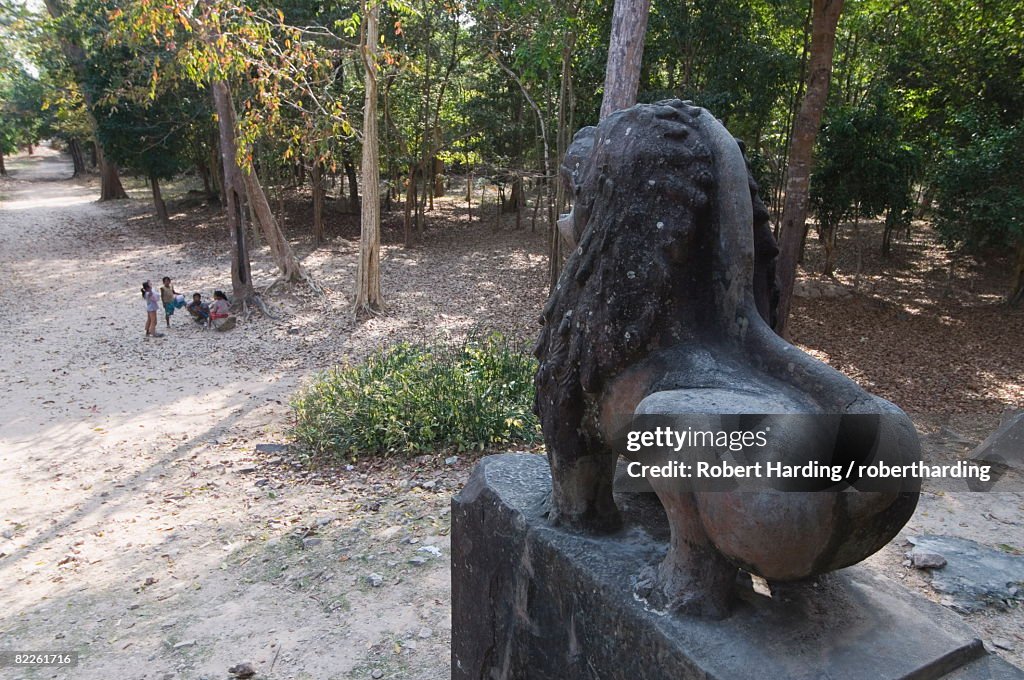 Temples in the ancient pre Angkor capital of Chenla, Cambodia, Indochina, Southeast Asia, Asia