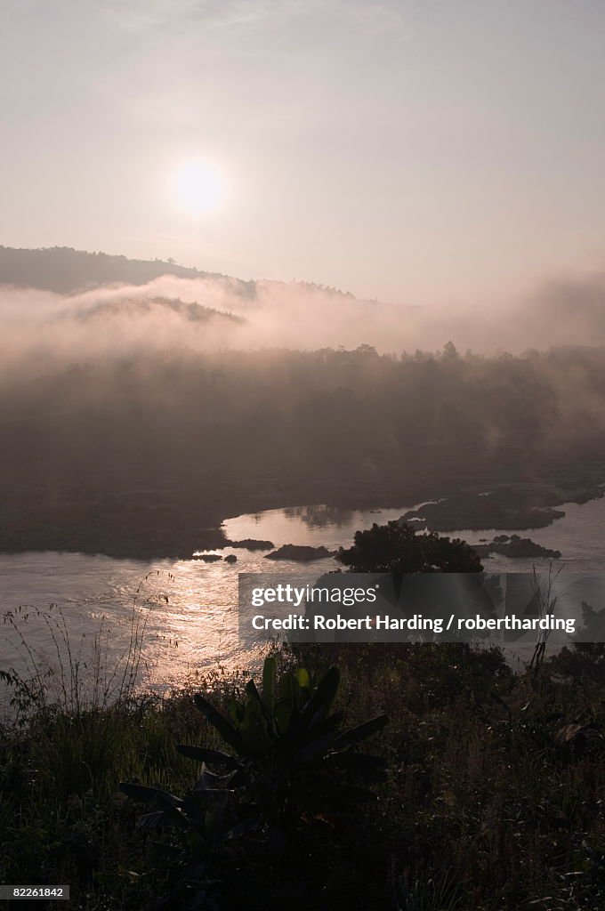 Mekong River, Golden Triangle area of Thailand, Southeast Asia, Asia