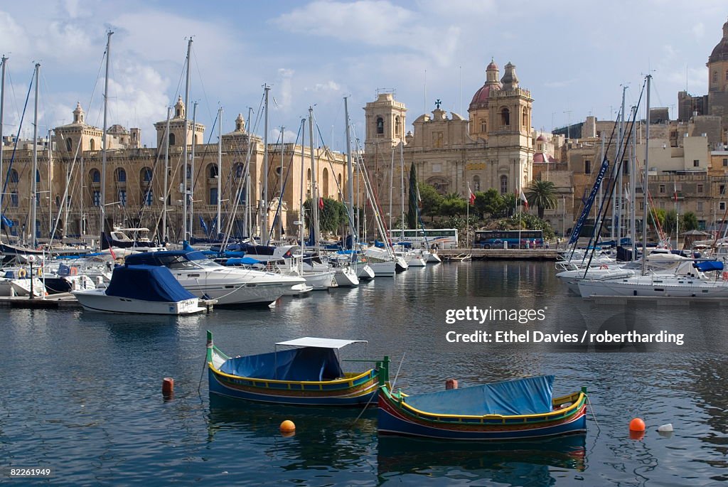 Three Cities (Cospicua, Senglea and Vitoriosa), Malta, Mediterrranean, Europe