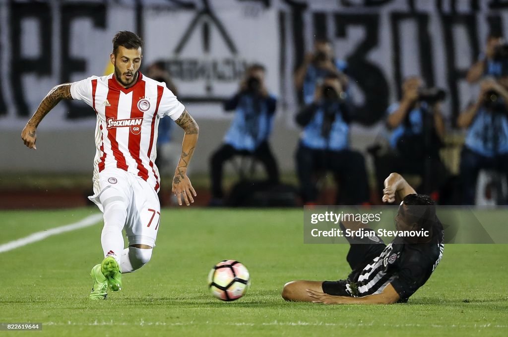 Fc Partizan v Olympiacos - UEFA Champions League Qualifying Third Round: First Leg