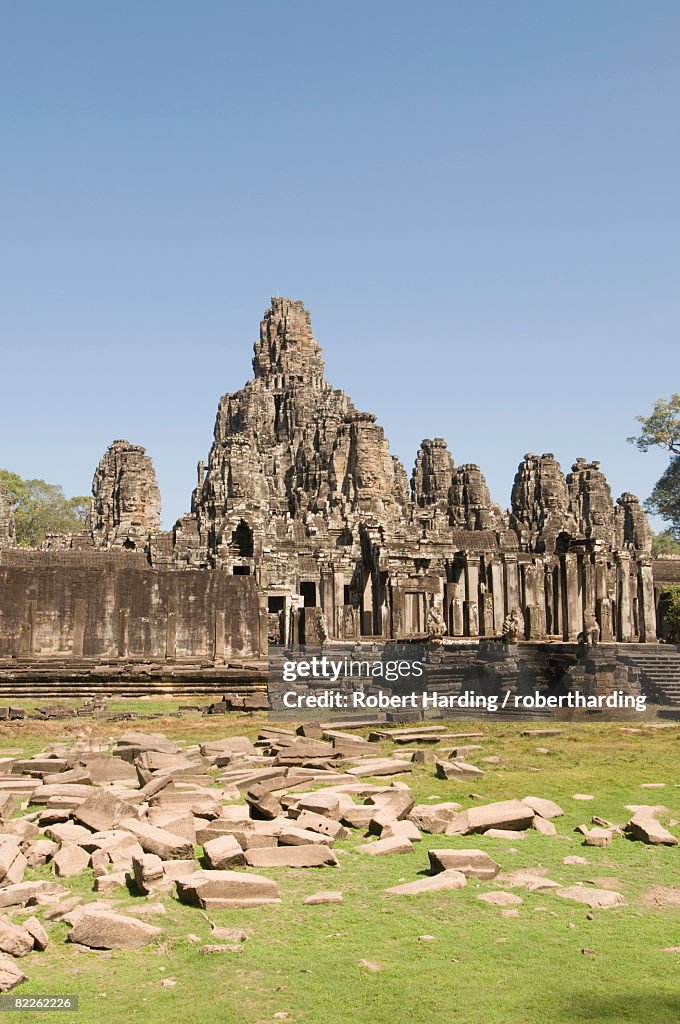 Bayon Temple, Buddhist, Angkor Thom, Angkor, UNESCO World Heritage Site, Siem Reap, Cambodia, Indochina, Southeast Asia, Asia