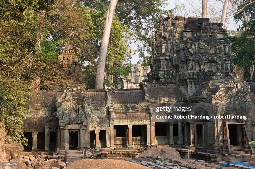 Ta Prohm Kei temple, Angkor Thom, Angkor, UNESCO World Heritage Site, Siem Reap, Cambodia, Indochina, Southeast Asia, Asia