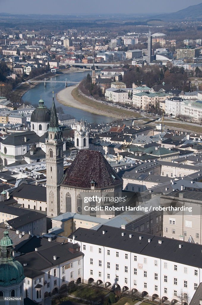 View from the Hohensalzburg Fortress, Salzburg, Austria, Europe