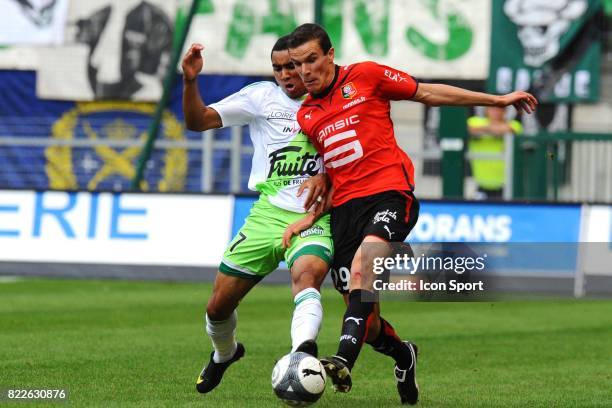 Romain DANZE - - Rennes / Saint Etienne - 5eme journee de Ligue 1 - Rennes,