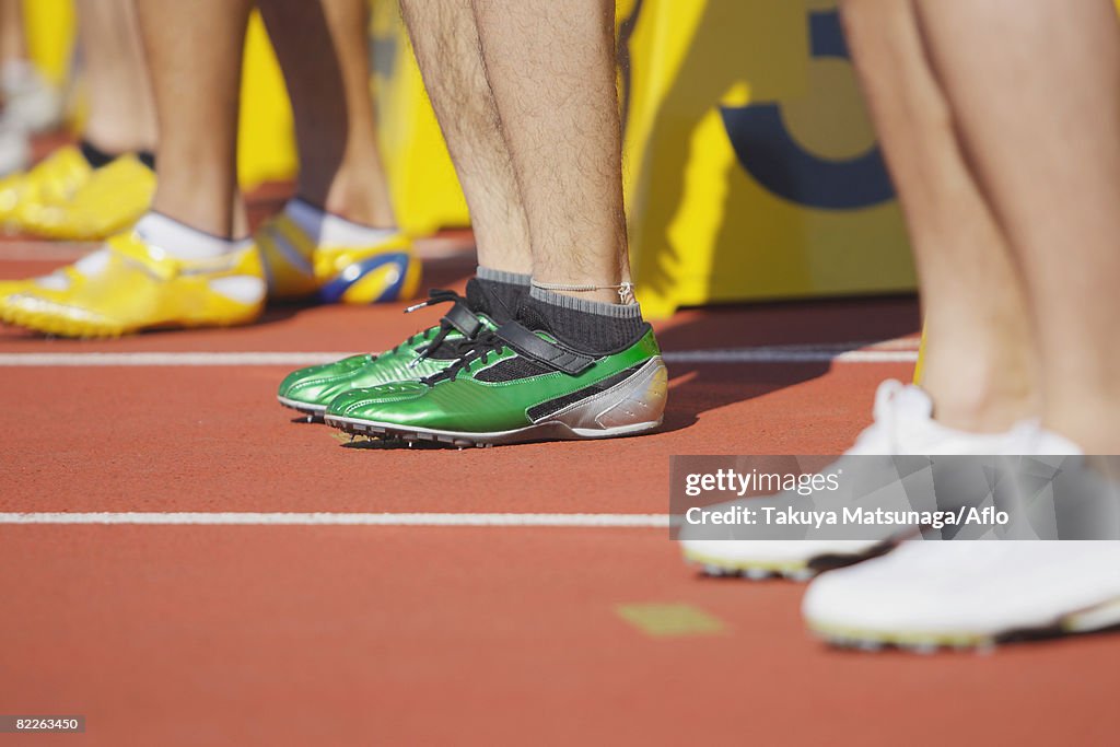 Runners at Starting Line