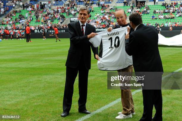 Frederic de SAINT SERNIN / Alan STIVELL - - Rennes / Saint Etienne - 5eme journee de Ligue 1 - Stade de la Route de Lorient - Rennes,