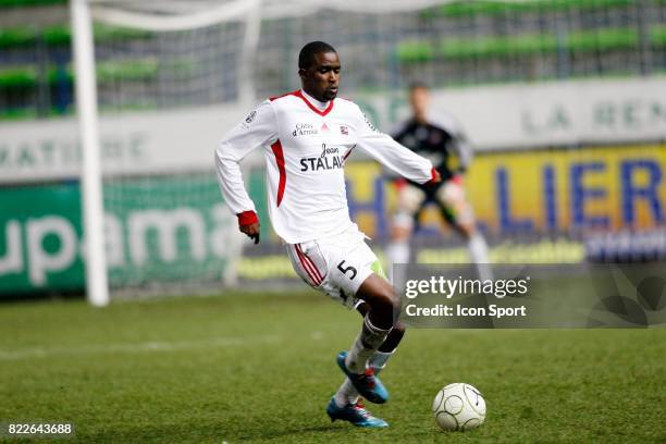 Moustapha DIALLO - - Caen / Guingamp - 24eme journee de Ligue 2 - Caen -
