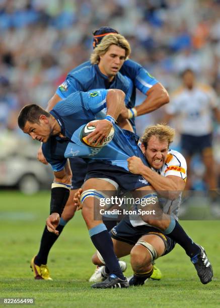 Pierre SPIES / Rocky ELSOM - - Bulls / Brumbies - Super 14 - Loftus Versfeldt - Pretoria - Afrique du Sud,