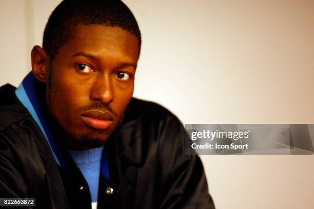 Mickael HANANY - - Conference de presse avant les championnats de france Elite en salle - Bercy - Paris,