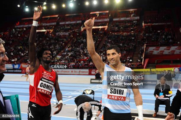 Kafetien GOMIS / Salim SDIRI - - Championnat de France en salle - Longueur - Bercy - Paris,