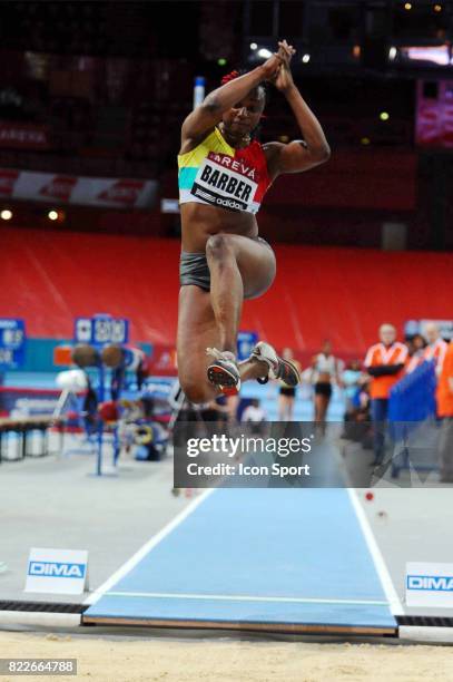 Eunice BARBER - - Championnat de France en salle - Longueur - Bercy - Paris,