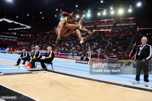 Eunice BARBER - - Championnat de France en salle - Longueur - Bercy - Paris,