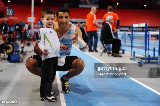 Salim SDIRI - - Championnat de France en salle - Longueur - Bercy - Paris,