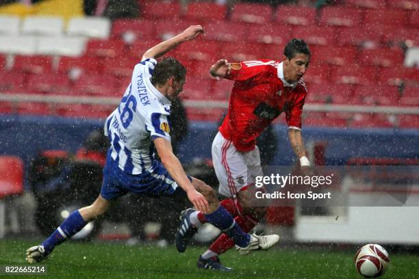 Angel Di Maria - - Benfica / Hertha Berlin - Europa League 2009/2010,