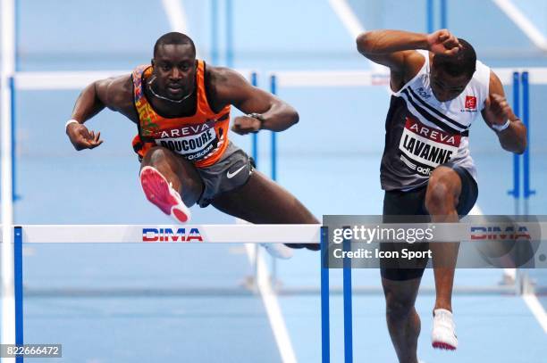 Ladji DOUCOURE - - Championnat de France en salle - 60m haies - Bercy - Paris,