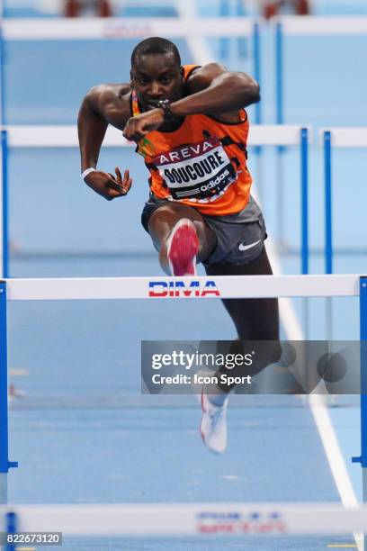 Ladji DOUCOURE - 60 metres haies - - Championnat de France en salle - Bercy - Paris,
