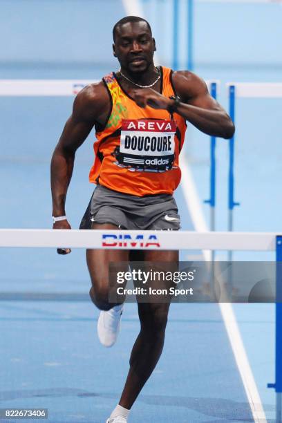 Ladji DOUCOURE - 60 metres haies - - Championnat de France en salle - Bercy - Paris,