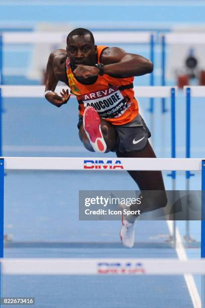 Ladji DOUCOURE - 60 metres haies - - Championnat de France en salle - Bercy - Paris,