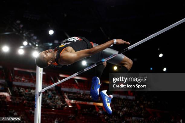 Mickael HANANY - hauteur - - Championnat de France en salle - Bercy - Paris,