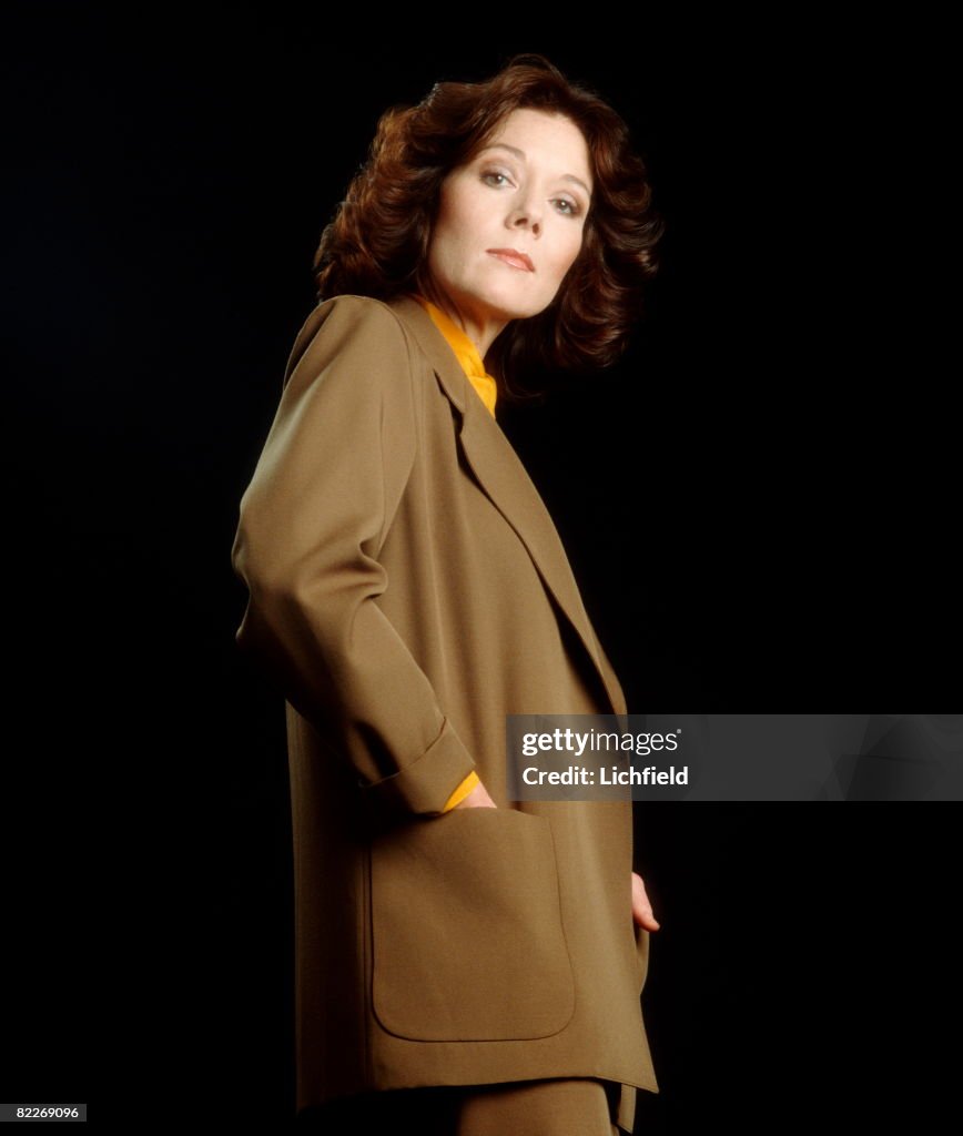 Diana Rigg Color British actress Diana Rigg, photographed in the Studio, 20th November ...