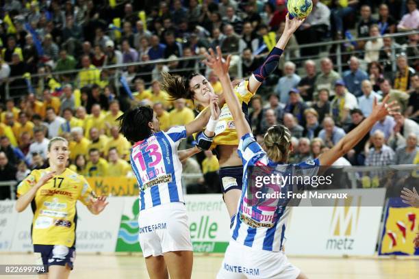 Camille AYGLON - - Metz / Buducnost - 1/2 finale coupe des coupes - Les arenes de Metz,