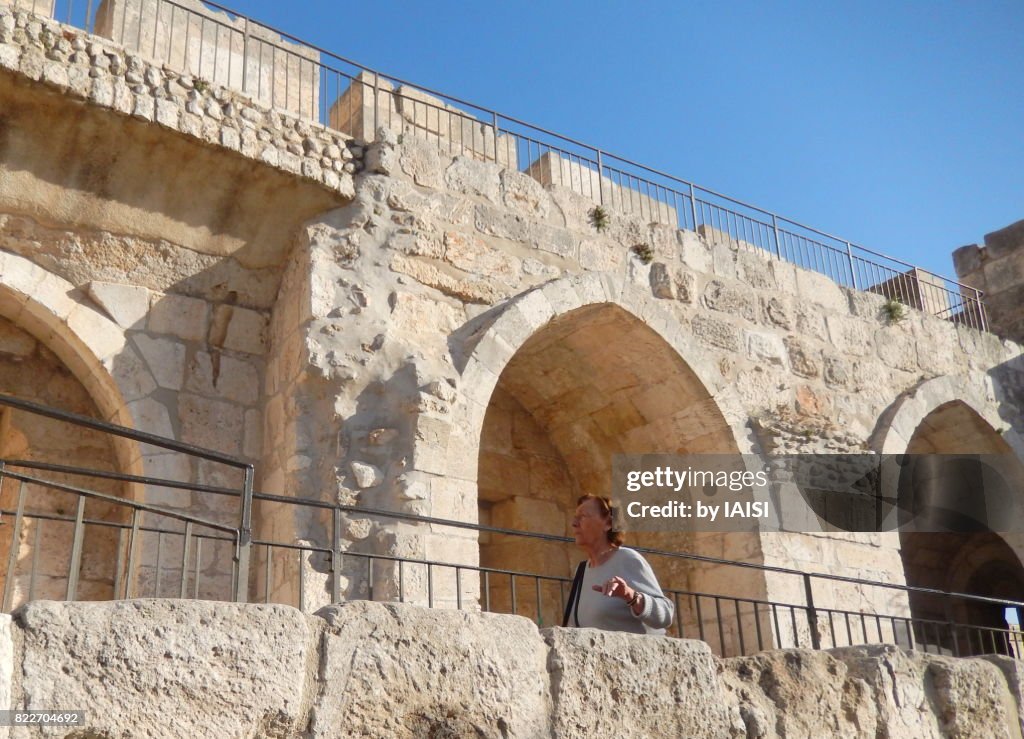 Jerusalem, a senior citizen in the old city