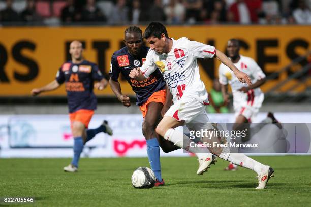 Julien FERET - - Nancy / Montpellier- 34e journee Ligue 1 - Stade Marcel Picot,