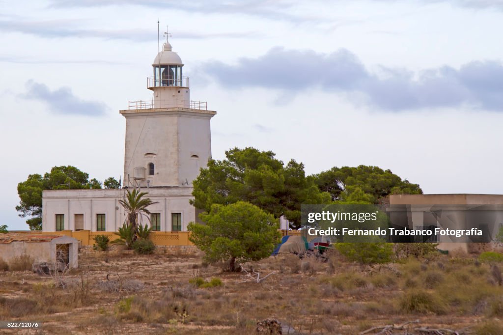Lighthouse of Cabo de Santa Pola, Alicante (Spain)