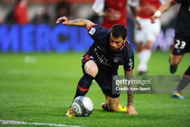 But de Mateja KEZMAN - - PSG / Valenciennes - 36eme journee de Ligue 1 - Parc des Princes -