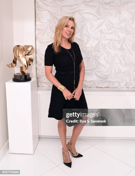 Personality Ramona Singer poses as the Chita Rivera Awards hosts Cocktails and Couture at Randi Rahm Atelier on July 25, 2017 in New York City.