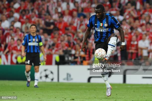 Sulley MUNTARI - - Inter Milan / Bayern Munich - Finale de la Champions League - Madrid - Espagne,