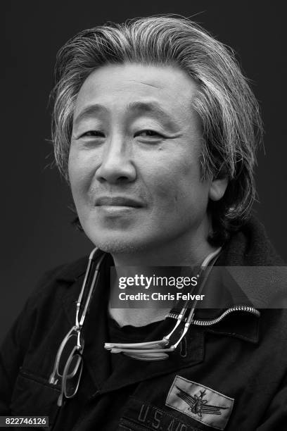 Portrait of Korean-born American artist Cody Choi, Venice, Italy, May 8, 2017.